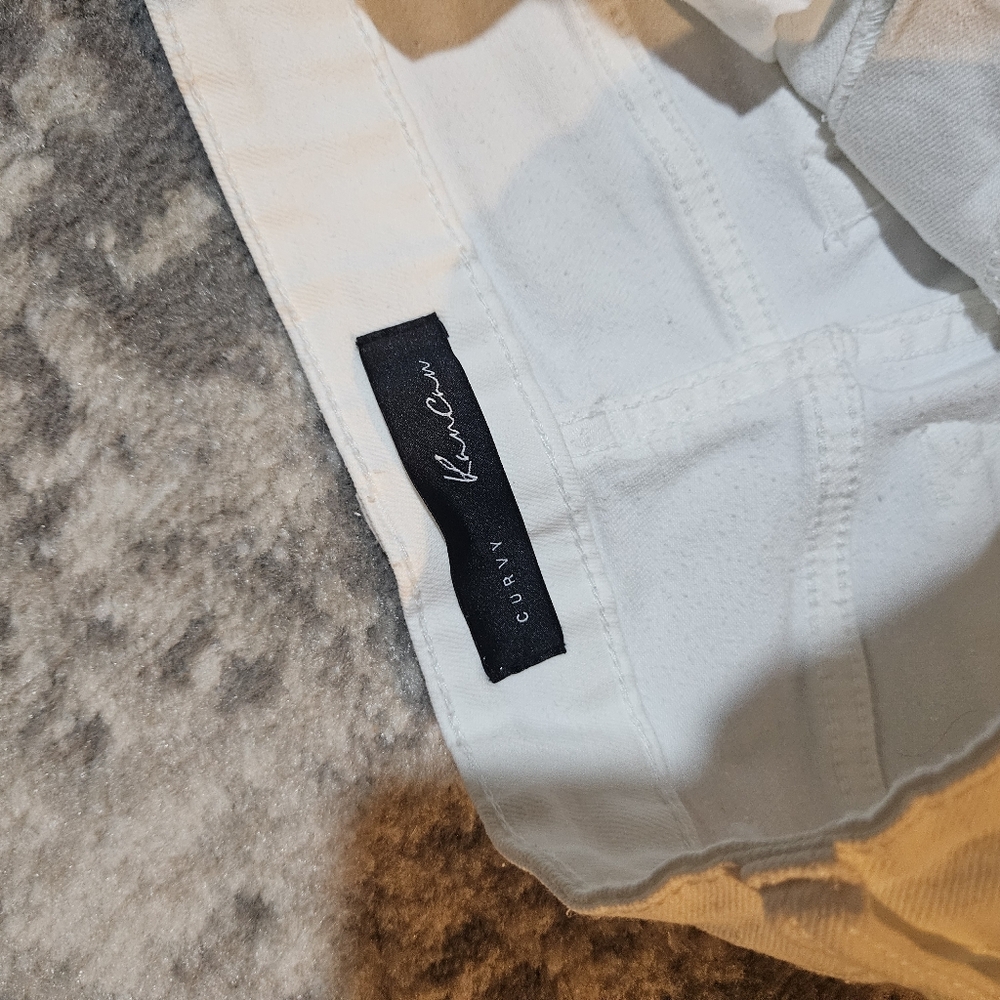 KanCan Women Size 5/26 White Skinny Denim Jeans - Picture 4 of 5